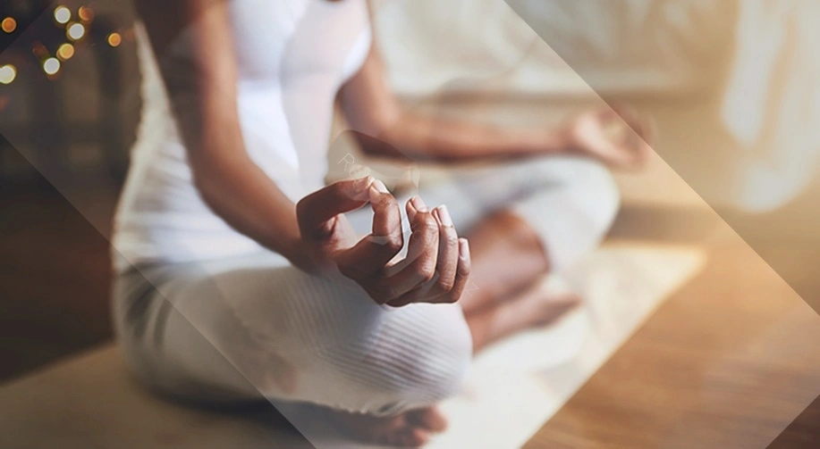 CEO practicing mindfulness